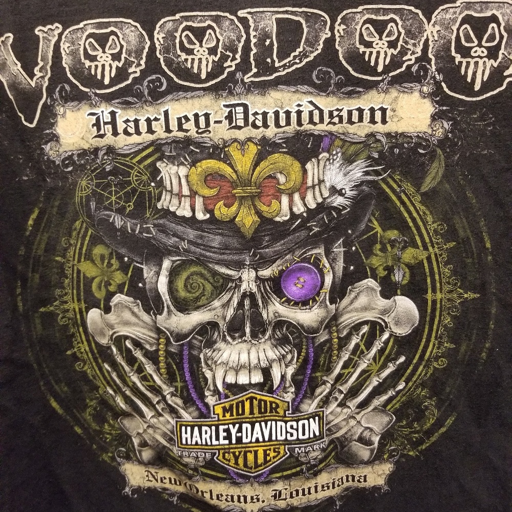 Vintage Harley davidson t shirt new Orleans